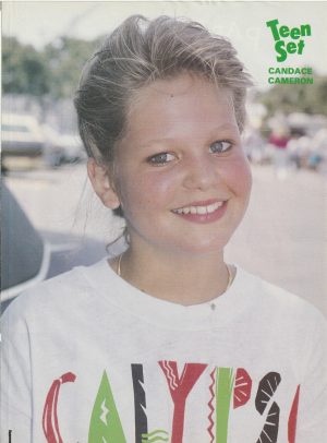 Candace Camera New Kids on the block magazine pinup clipping vintage Full House