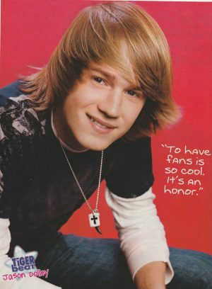 Jason Dolley Josh Hutcherson teen magazine pinup clipping vintage wavy hair Beat