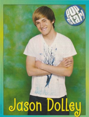 Jason Dolley teen magazine pinup clipping Good Luck Charlie crossed arms Pop
