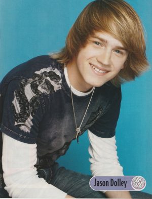 Jason Dolley teen magazine pinup clipping vintage pre teen necklace Pop Star Pix