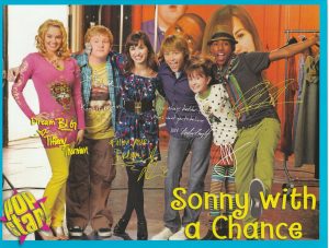 Demi Lovato Sterling Knight magazine pinup clipping Sonny with a chance cast pix