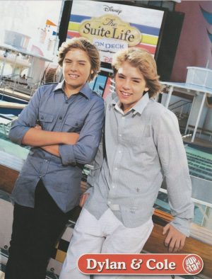 Cole Sprouse Dylan Sprouse Metro Station teen magazine pinup clipping Suit Life