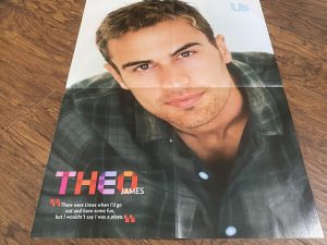 Niall Horan Theo James teen magazine poster clipping One Direction US mag pix