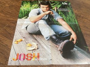 Josh Hutcherson One Direction teen magazine poster clipping US mag pix table pix