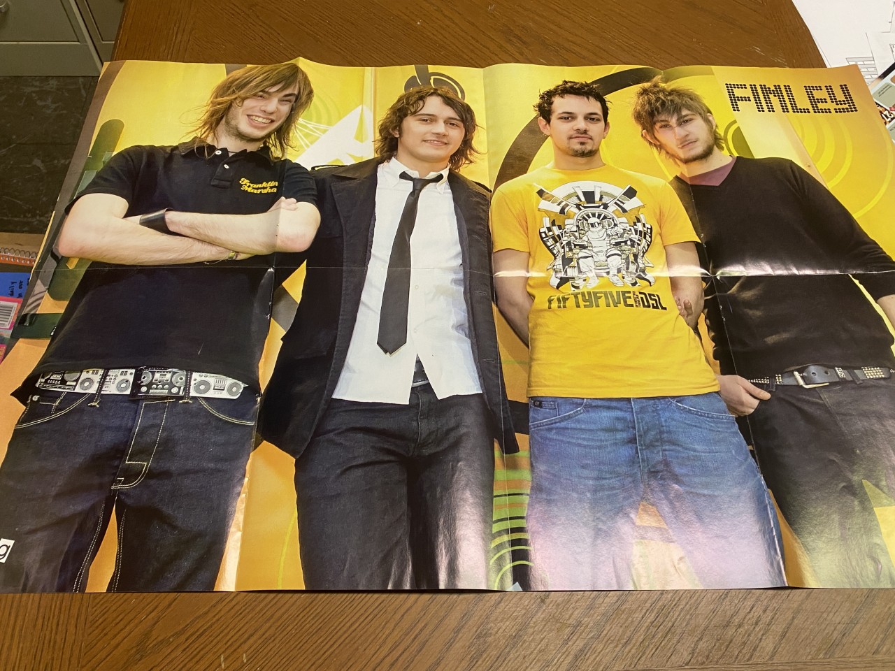 Backstreet Boys Finley teen magazine poster clipping boy band BSB tour DNA Pix - Image 2