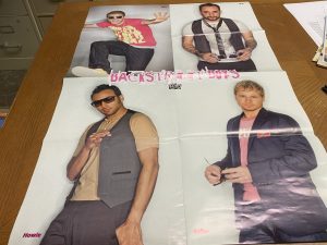 Backstreet Boys Finley teen magazine poster clipping boy band BSB tour DNA Pix