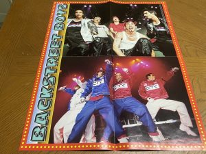 Nick Carter Backstreet Boys teen magazine poster clipping Hit Sensation Pix