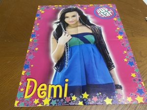 Demi Lovato Nick Jonas teen magazine poster clipping dress Pop Star Disney Pix