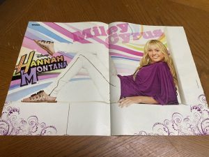 Miley Cyrus Hannah Montana Kesha teen magazine poster clipping Disney Star Bravo