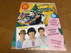 Jonas Brothers teen magazine pinup poster mag clipping Pop Sta Camp Rock 2 pix