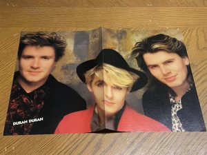 Duran Duran Jon Bon Jovi teen magazine poster clipping Teen Machine Rock band