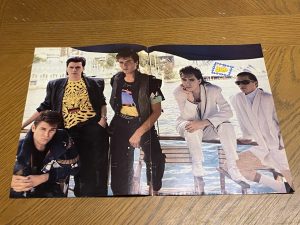 Duran Duran Rick Schroder John Stamos teen magazine poster clipping Bop horse
