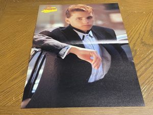 Corey Haim Johnny Depp teen magazine poster clipping Bop Child Star Rip Pix