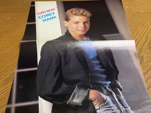 Corey Haim Kirk Cameron teen magazine poster clipping Bop Child Star Rip Pix