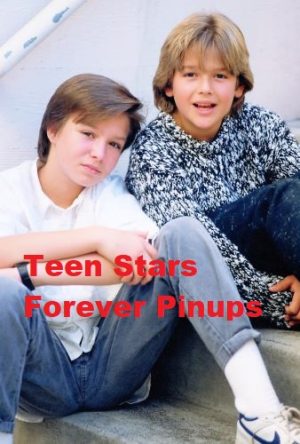Brandon Call Justin Whalin 4×6 or 8x10 Photo vintage picture child star young boys pix