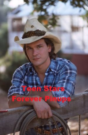 Photo vintage picture cowboy hat 80's Rip modeling young pix