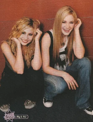 Aly and AJ Rihanna teen magazine pinup clipping cutting vintage Tiger Beat Pix