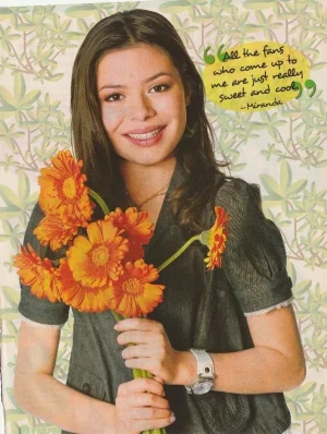 Miranda Cosgrove Jason Dolley teen magazine pinup clipping I Carly