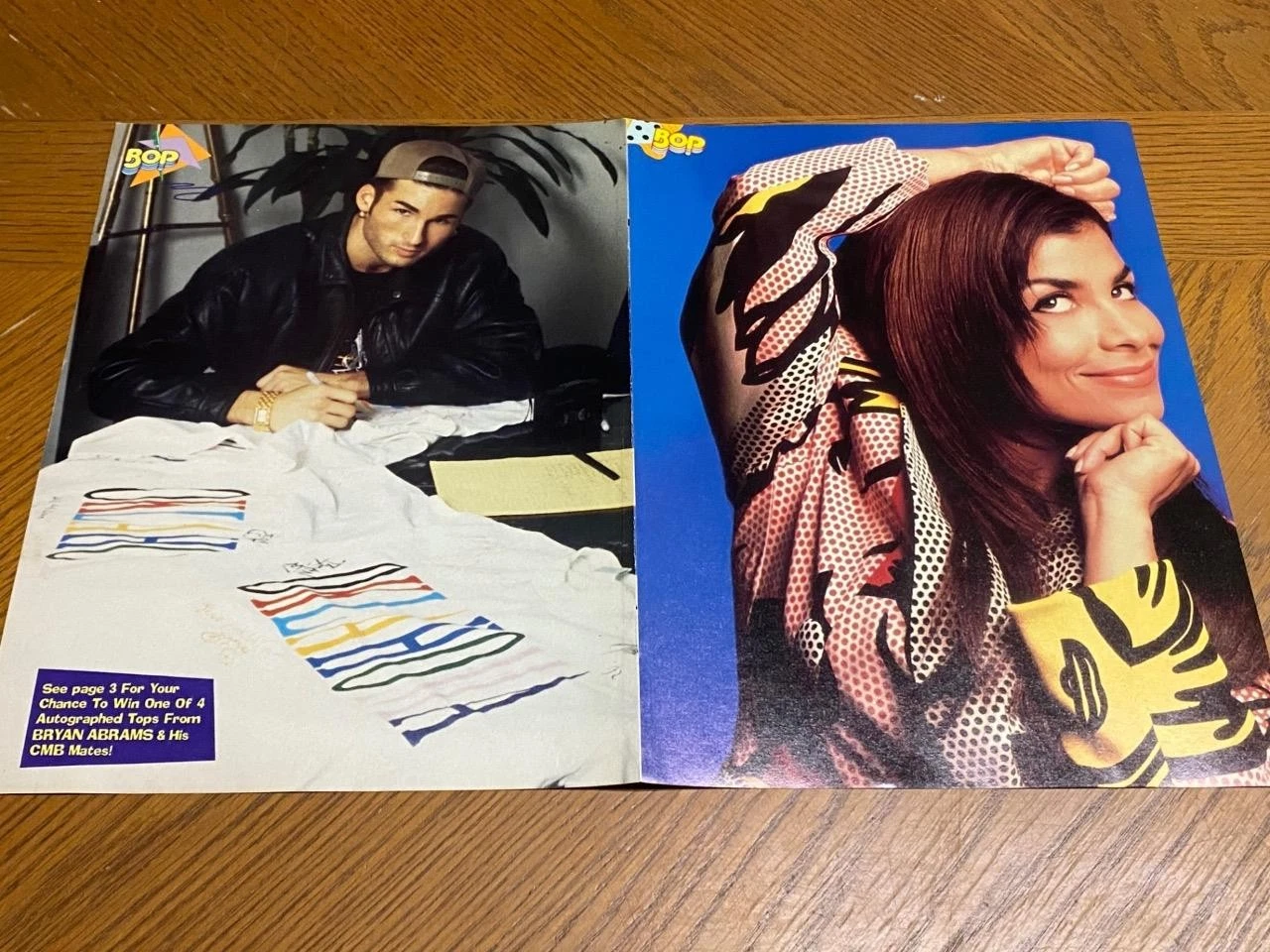 Edward Furlong Paula Abdul Color Me Badd teen magazine poster clipping Bop Pix - Image 2