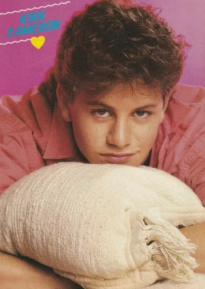 Kirk Cameron teen pinup clipping Growing Pains blanket Superteen Pillow