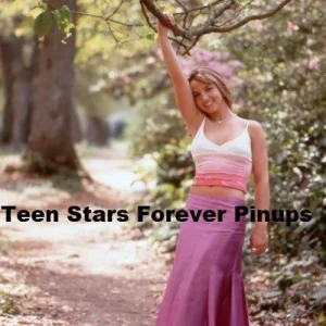 Britney Spears 4×6 or 8x10 Photo vintage picture young nature pop singer dancer tree pix
