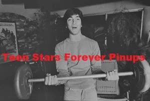 Scott Baio 4×6 or 8x10 Photo vintage 70's promo home lifting weights RARE pix bedroom