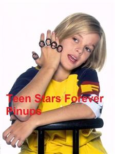 Aaron Carter 4×6 or 8x10 Photo vintage picture yellow shirt chair young bop Rip Pix