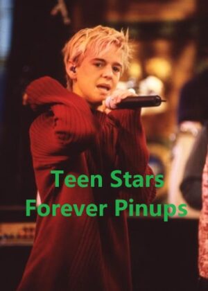 Aaron Carter singing 90's pix sweater Christmas show teen icon rip