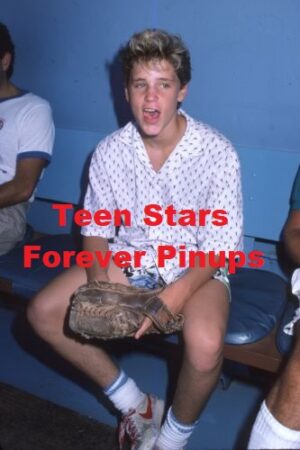 Corey Haim Photo vintage picture legs baseball shorts 80s teen sensation Pix sexy actor modeling pix picture