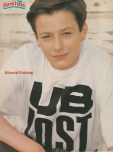 Edward Furlong The Party teen magazine pinup clipping 16 mag 90’s vintage Retro