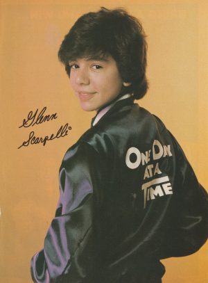 Glenn Scarpelli teen magazine pinup clipping jacket Teen Beat child star Pix