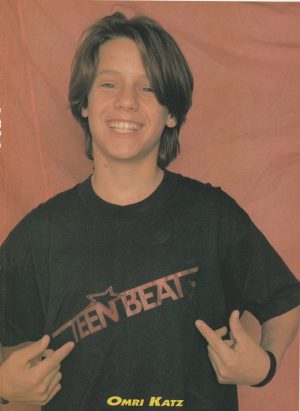 Omri Katz Mark Paul Gosselaar teen magazine pinup clipping Matinee Teen Beat Pix