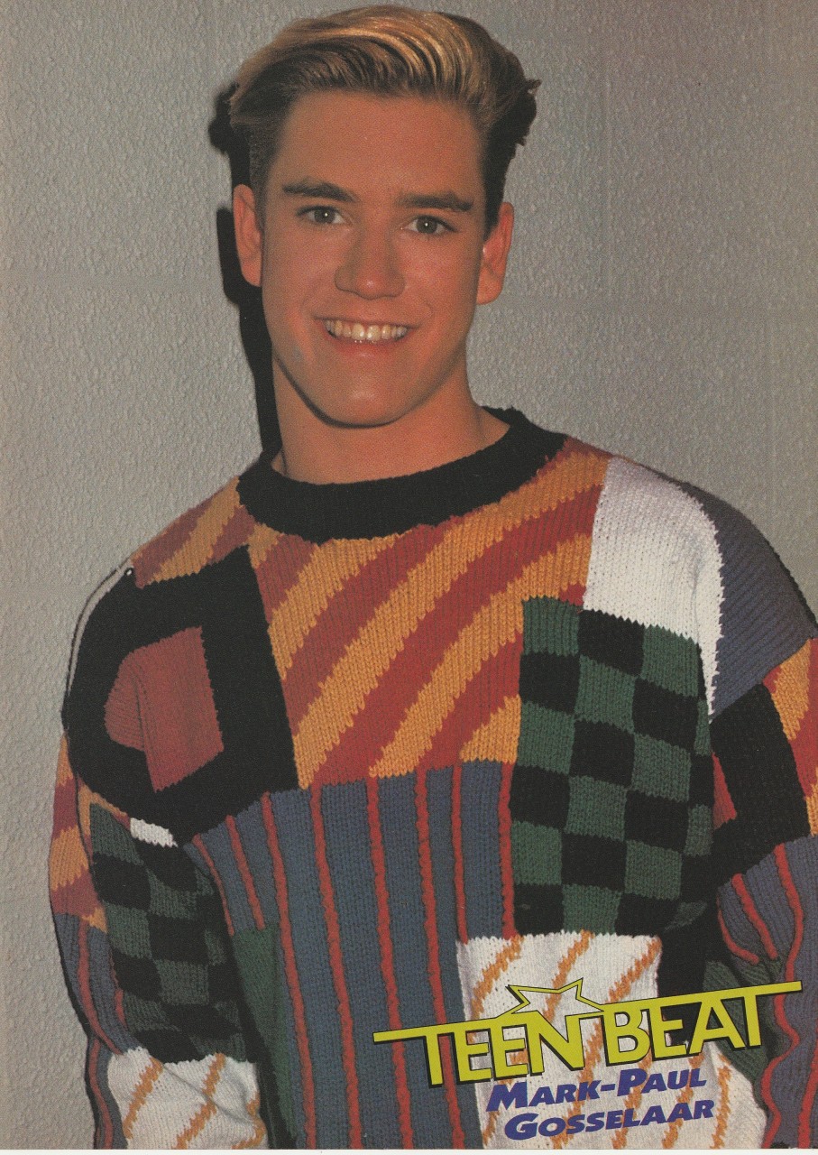 Omri Katz Mark Paul Gosselaar teen magazine pinup clipping Matinee Teen Beat Pix - Image 2