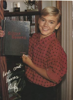 Ricky Schroder Michael Damian teen magazine pinup clipping Silver Spoons Pix