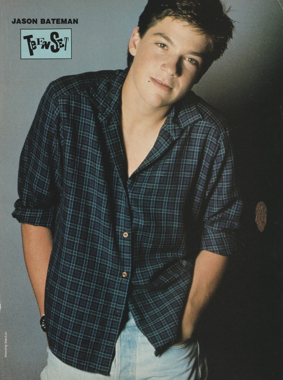Jason Bateman River Phoenix teen magazine pinup clipping Teen Set arms pic pix
