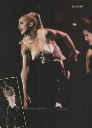 Madonna teen magazine pinup clipping dancer 80’s vintage pop star picture pix