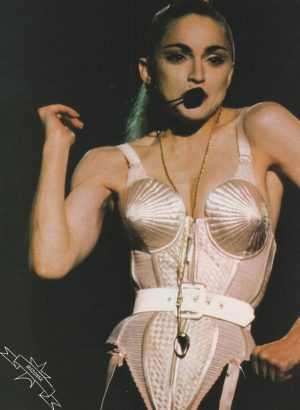 Madonna teen magazine pinup clipping dancer actress tour icon Teen Machine pix