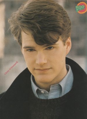 Chris O'donnell Jim Carrey teen magazine pinup clipping Batman headshot Bop pix