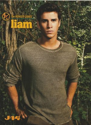 Liam Hemsworth Justin Bieber Selena Gomez teen magazine pinup clipping pix