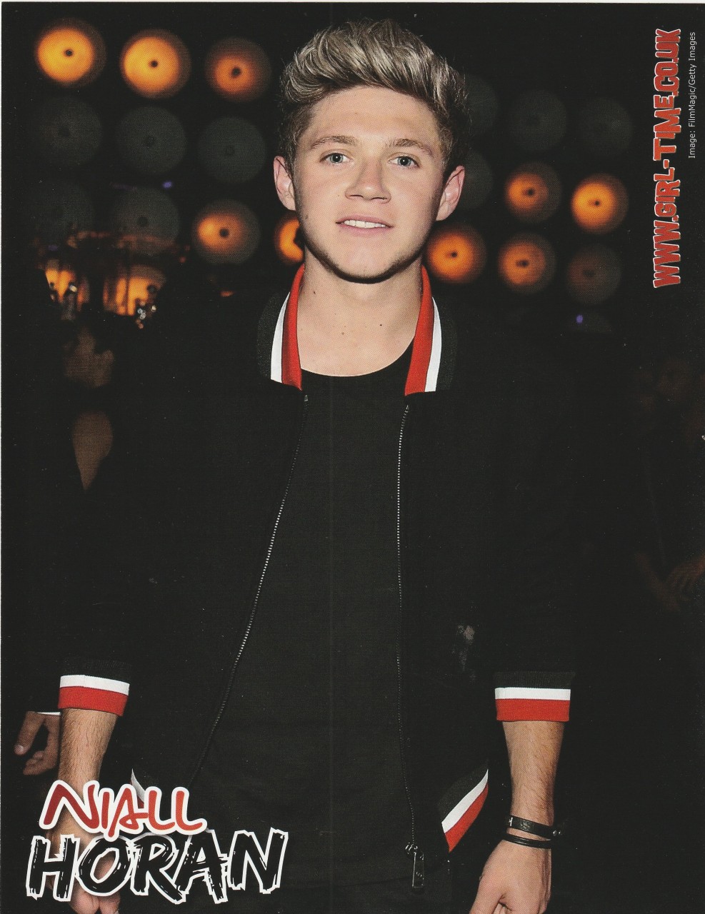 Niall Horan One Direction teen magazine pinup clipping Japan pop star 1D rare