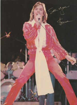 Shaun Cassidy teen magazine pinup clipping full body 70's teen sensation star