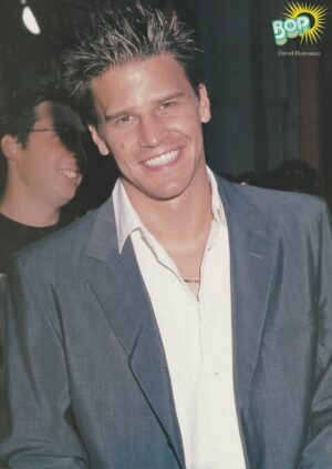 David Boreanaz teen magazine pinup clipping Buffy the Vampire Bop pix 90’s hunk