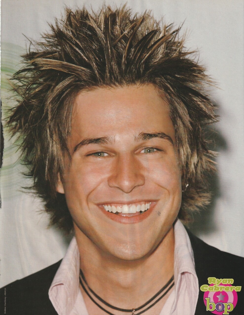 Ricky Ullman Ryan Cabrera teen magazine pinup clipping crossed arms Bop Pix - Image 2