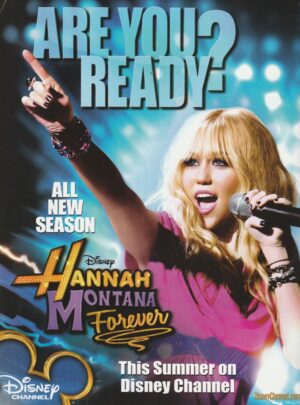 Miley Cyrus teen magazine pinup clipping Are you ready Add Hannah Montana Pix
