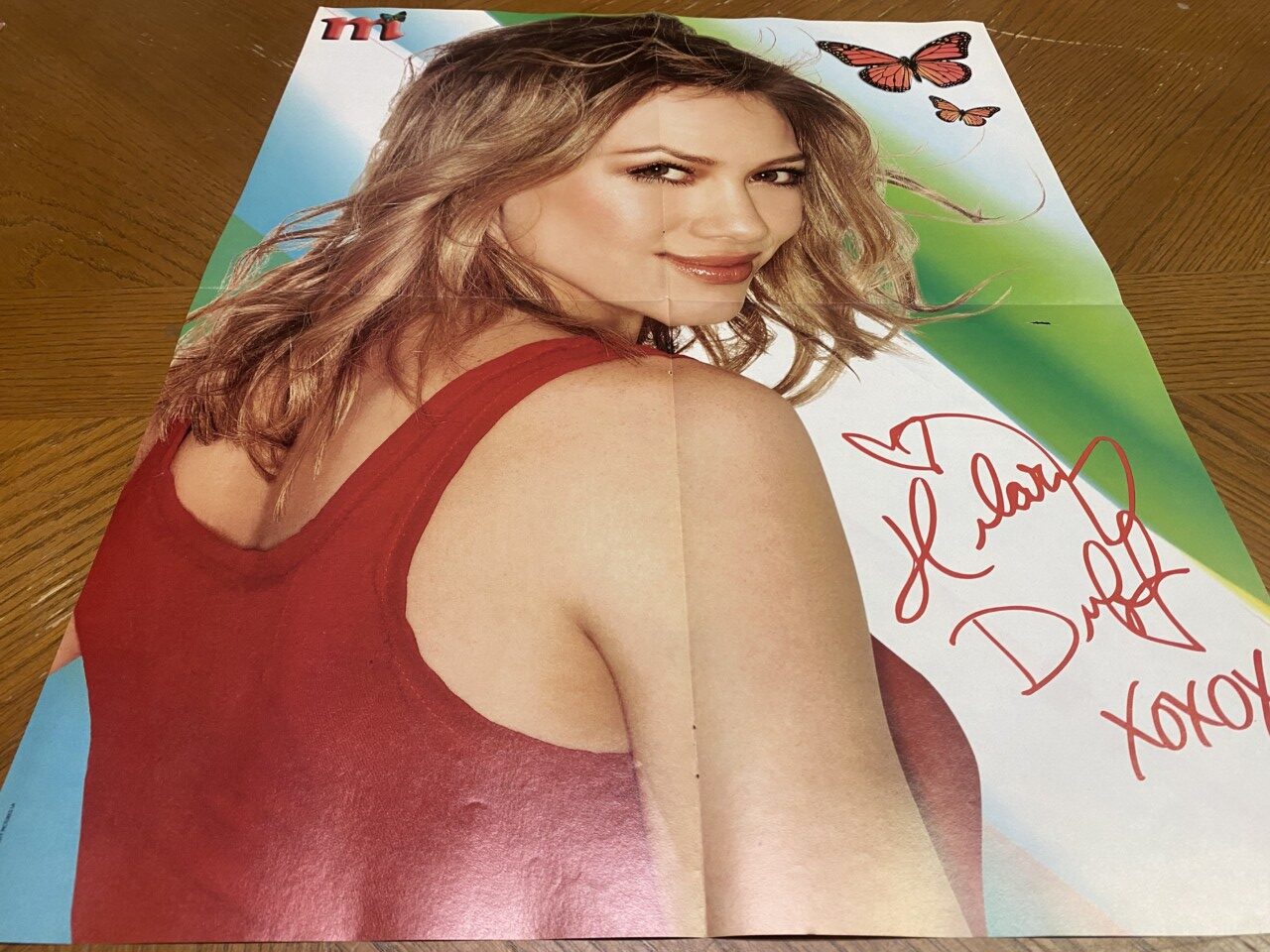 Hilary Duff Cole Sprouse Dylan Sprouse teen magazine poster clipping modeling - Image 2