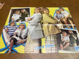 Hilary Duff Cole Sprouse Dylan Sprouse teen magazine poster clipping modeling
