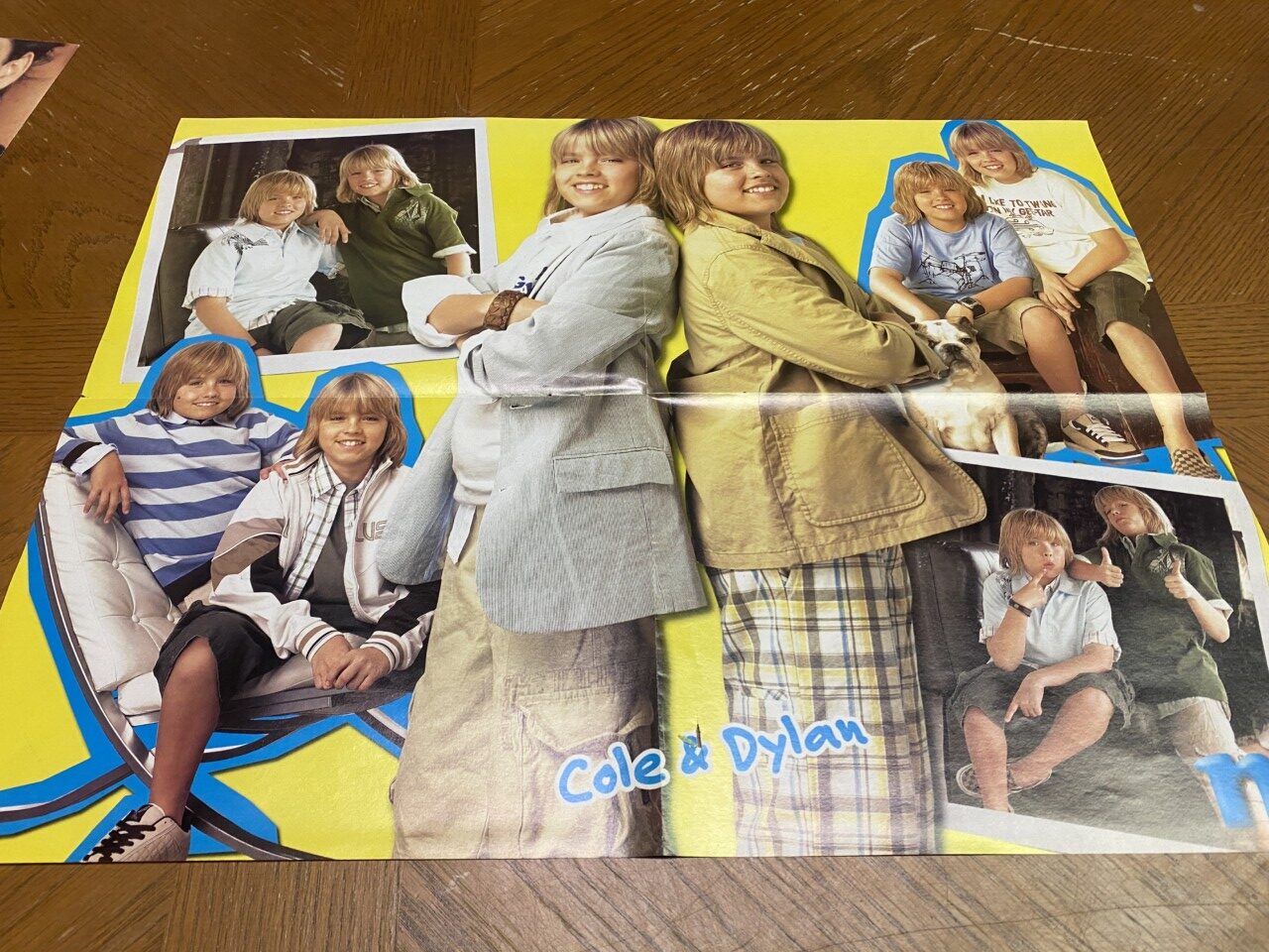 Hilary Duff Cole Sprouse Dylan Sprouse teen magazine poster clipping modeling