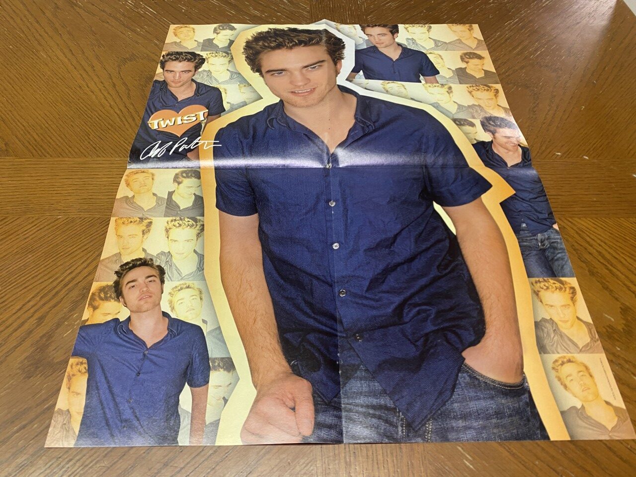 Taylor Lautner Robert Pattinson magazine poster clipping Twilght modeling Twist - Image 2