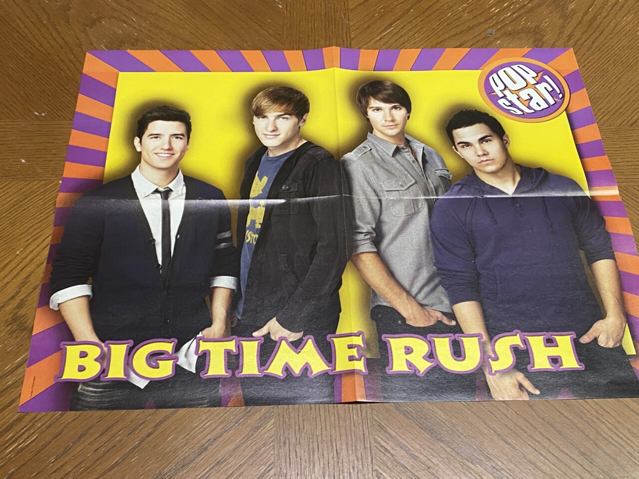 Big Time Rush Taylor Lautner magazine poster clipping Twilght modeling Twist Pix