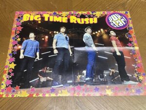 Big Time Rush Taylor Lautner magazine poster clipping singing tour Pop Star Pix